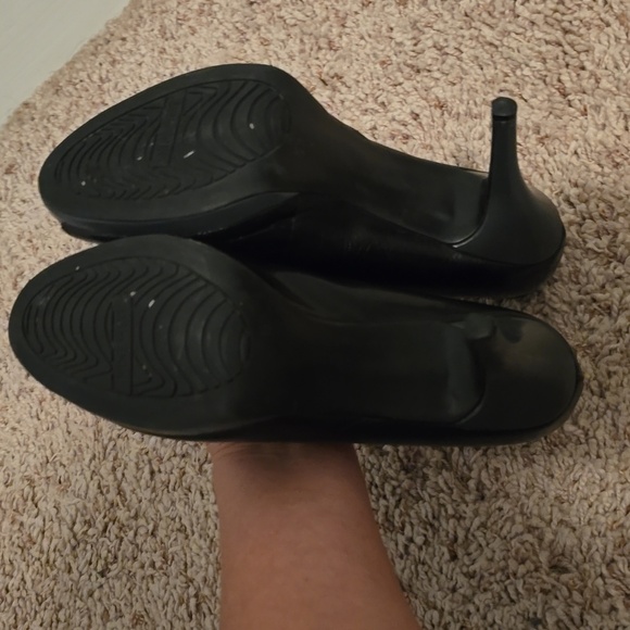 Vintage Nine West Peep Toe Heels Size 8.5 (07gw1) - Picture 9 of 13